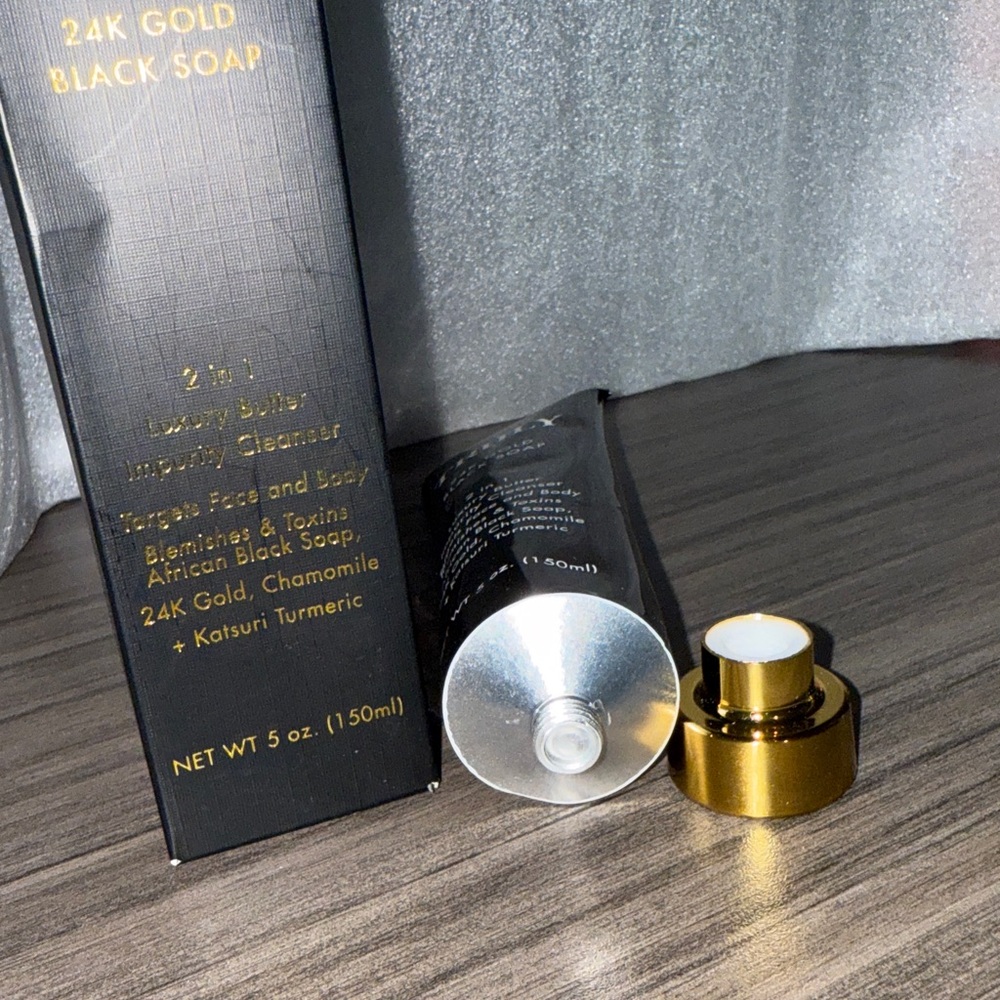 Truly Beauty 24K Gold Black Soap for Face and Body | BNIB Sealed Unused - Picture 5 of 11